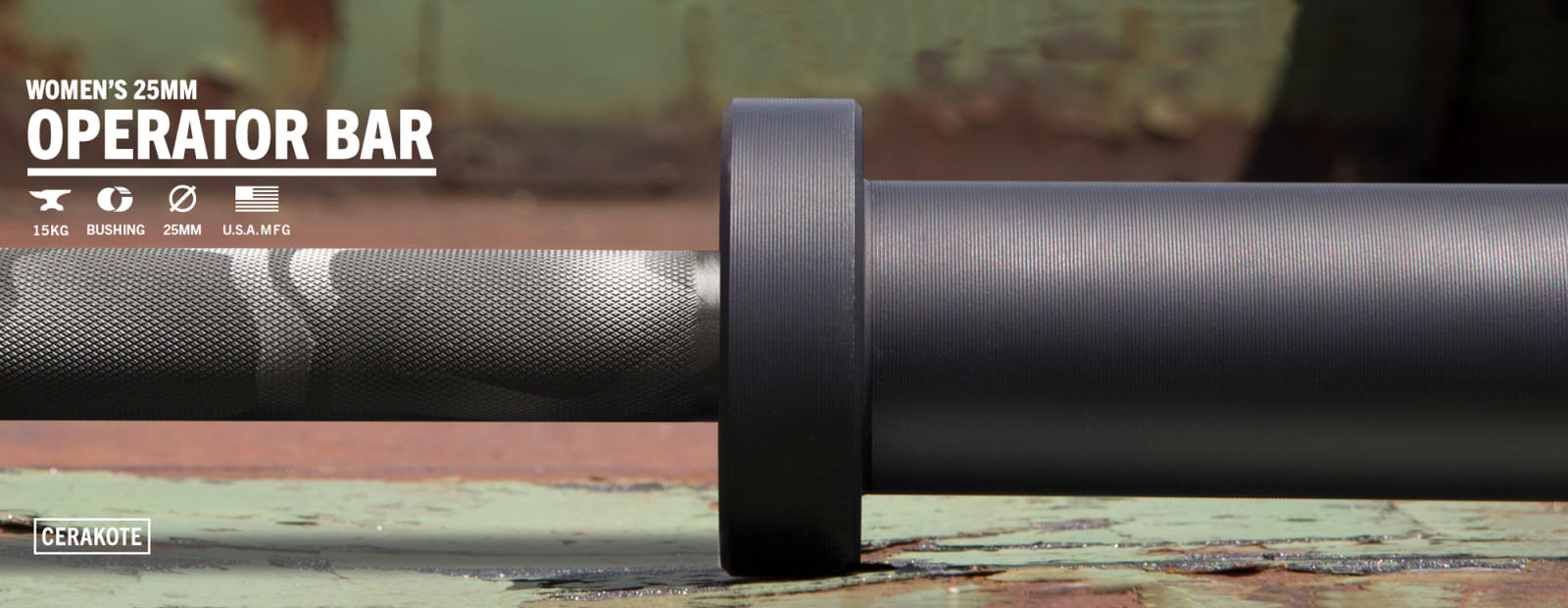 Rogue fitness cerakote best sale bar